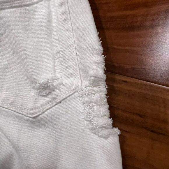 Good American Good Boy white jeans NWT - Picture 8 of 10
